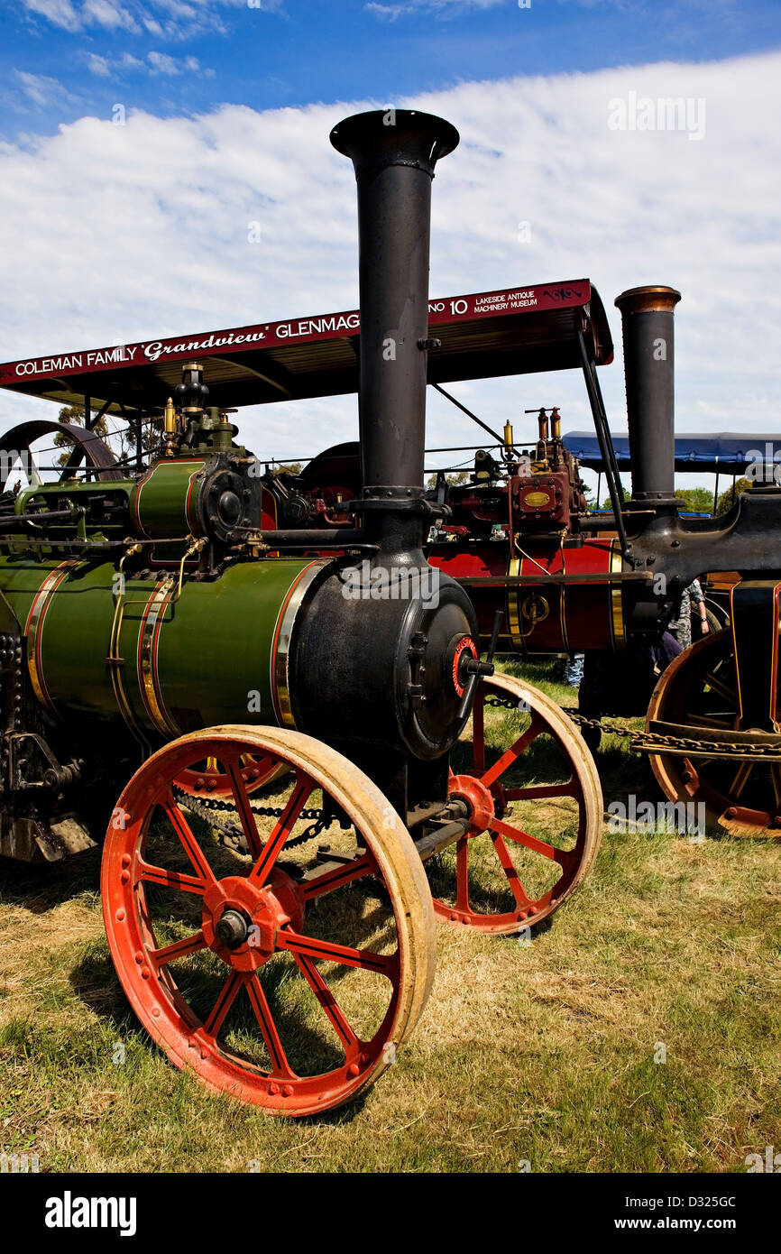 See-Goldschmied / der 100. Steam Rally von Dampf angetrieben Fahrzeugen und Maschinen... Victoria, Australien Stockfoto