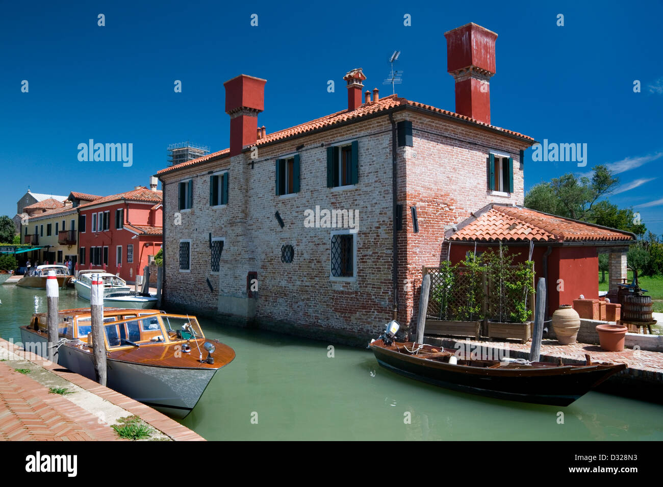 Torcello, Venedig, Italien. Stockfoto