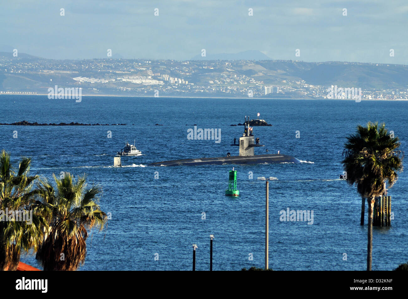 Das u-Boot USS Albuquerque (SSN-706) Stockfoto