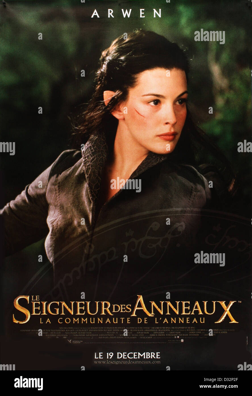 Liv tyler 2001 der herr der ringe -Fotos und -Bildmaterial in hoher ...