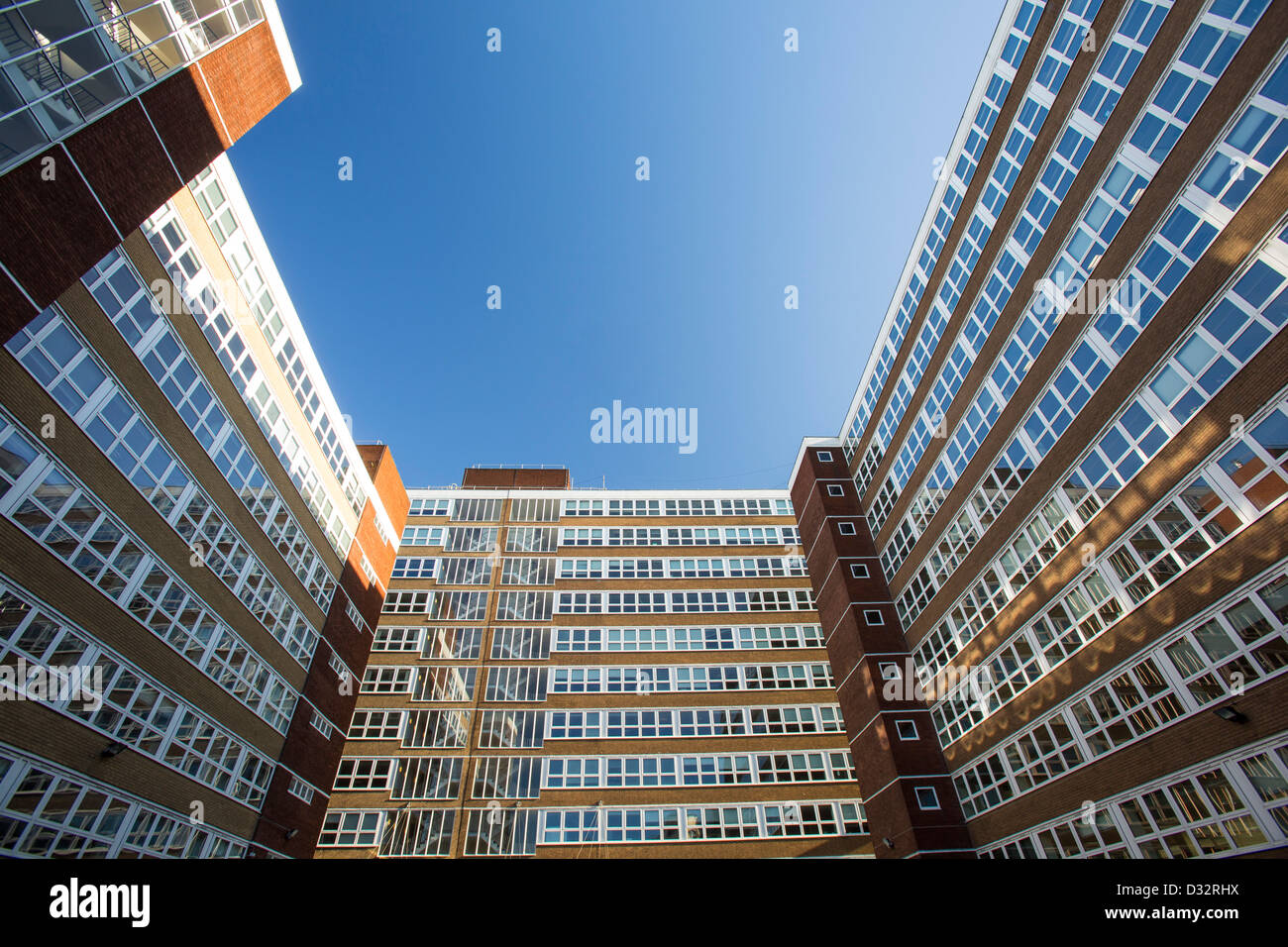 Bürogebäude in Preston, Lancashire, UK. Stockfoto