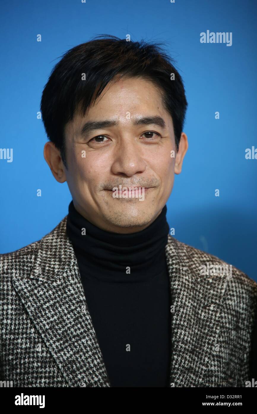 Chinesischer Schauspieler Tony Leung Chiu Wai stellt bei Photocall "The  Grandmaster" während der 63. jährlichen internationalen