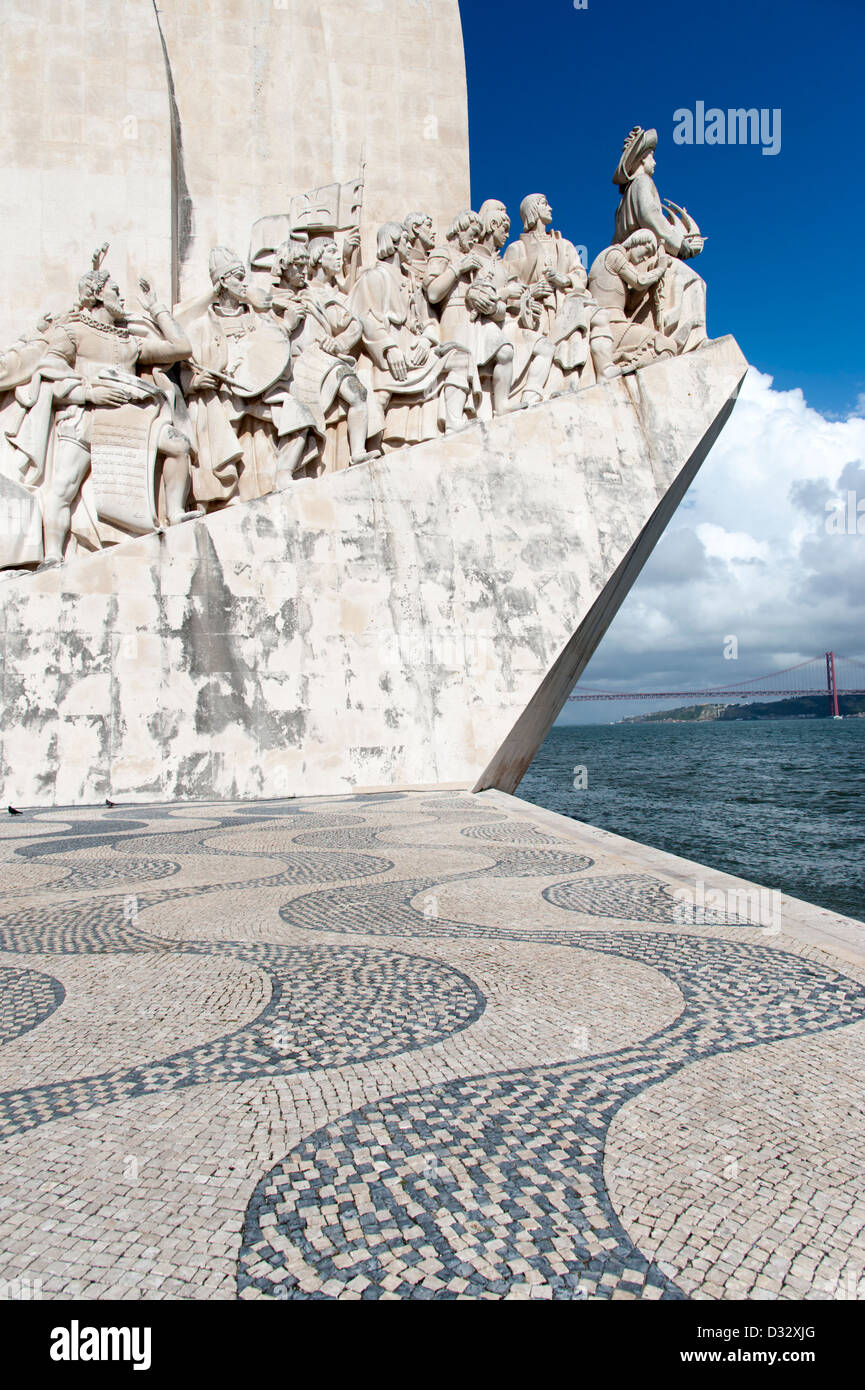 Denkmal der Entdeckungen, Lissabon, Portugal Stockfoto