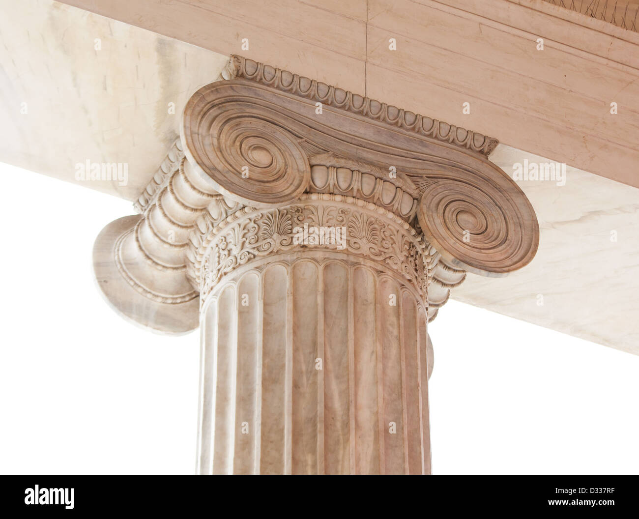 White Ionic Column Stockfotos und bilder Kaufen Alamy