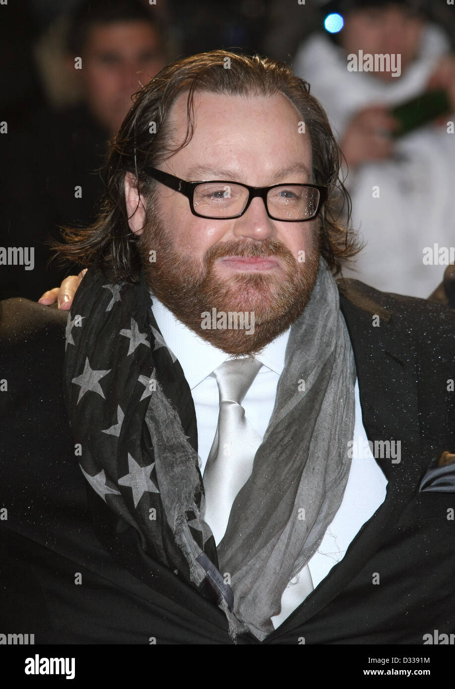 JOHN MOORE A GOOD DAY TO DIE HARD. UK FILM PREMIERE LONDON ENGLAND UK 7. Februar 2013 Stockfoto
