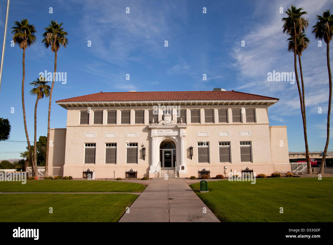 Rathaus Yuma, Arizona, Vereinigte Staaten von Amerika, USA Stockfoto