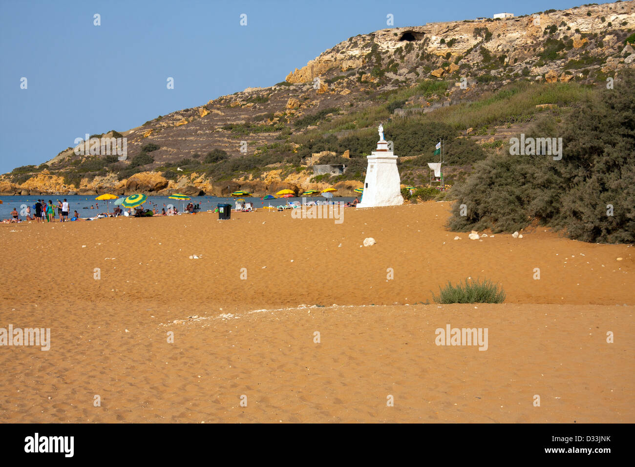 Ramla Bay, Gozo, Malta, Europa Stockfoto