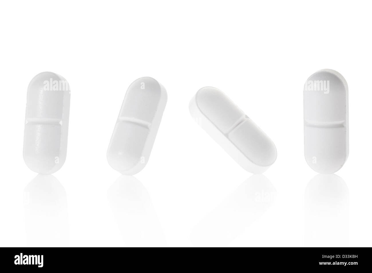Medizinische Pille Tablette Stockfoto
