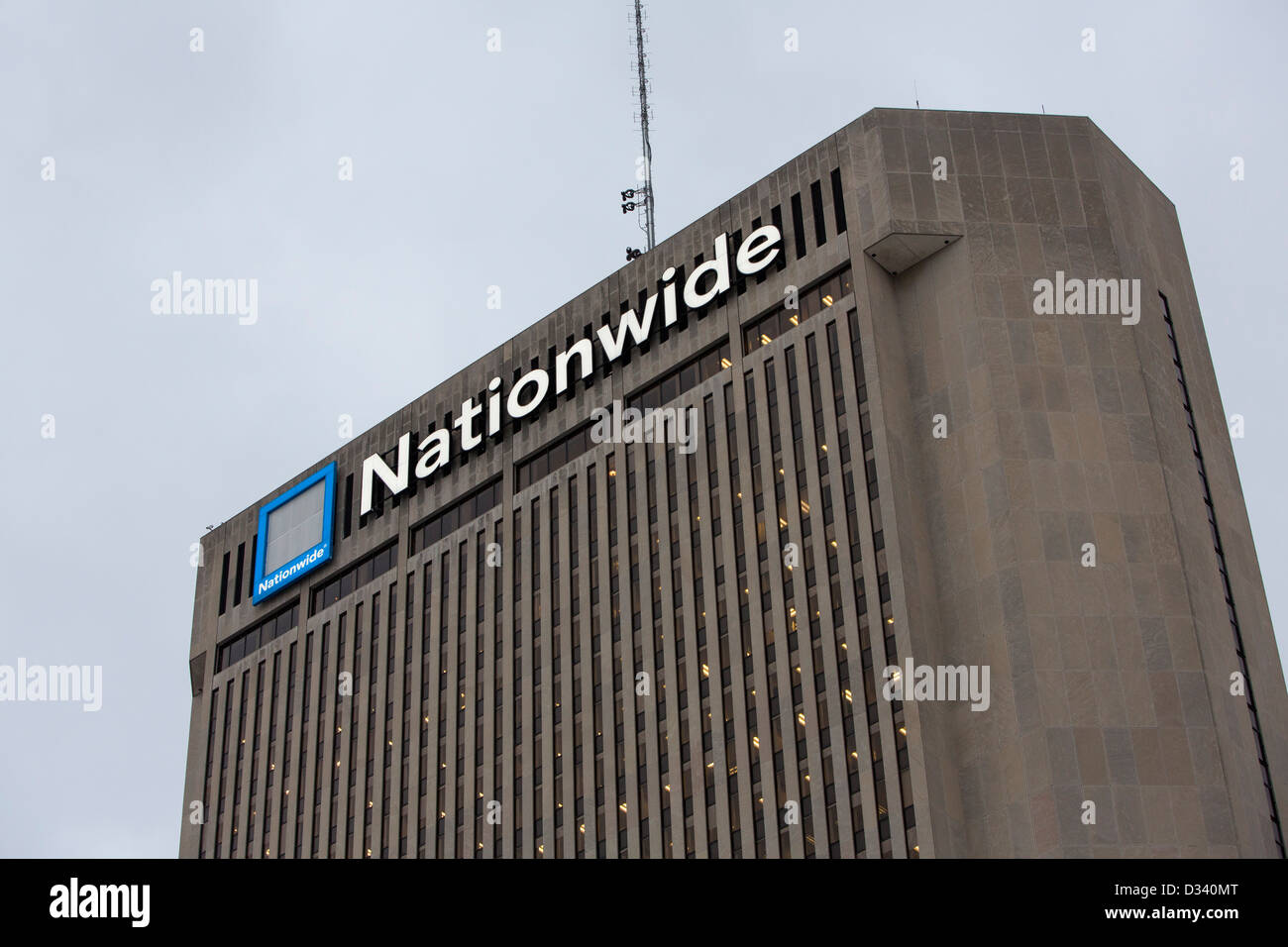 Das Hauptquartier der Nationwide Mutual Insurance Company. Stockfoto