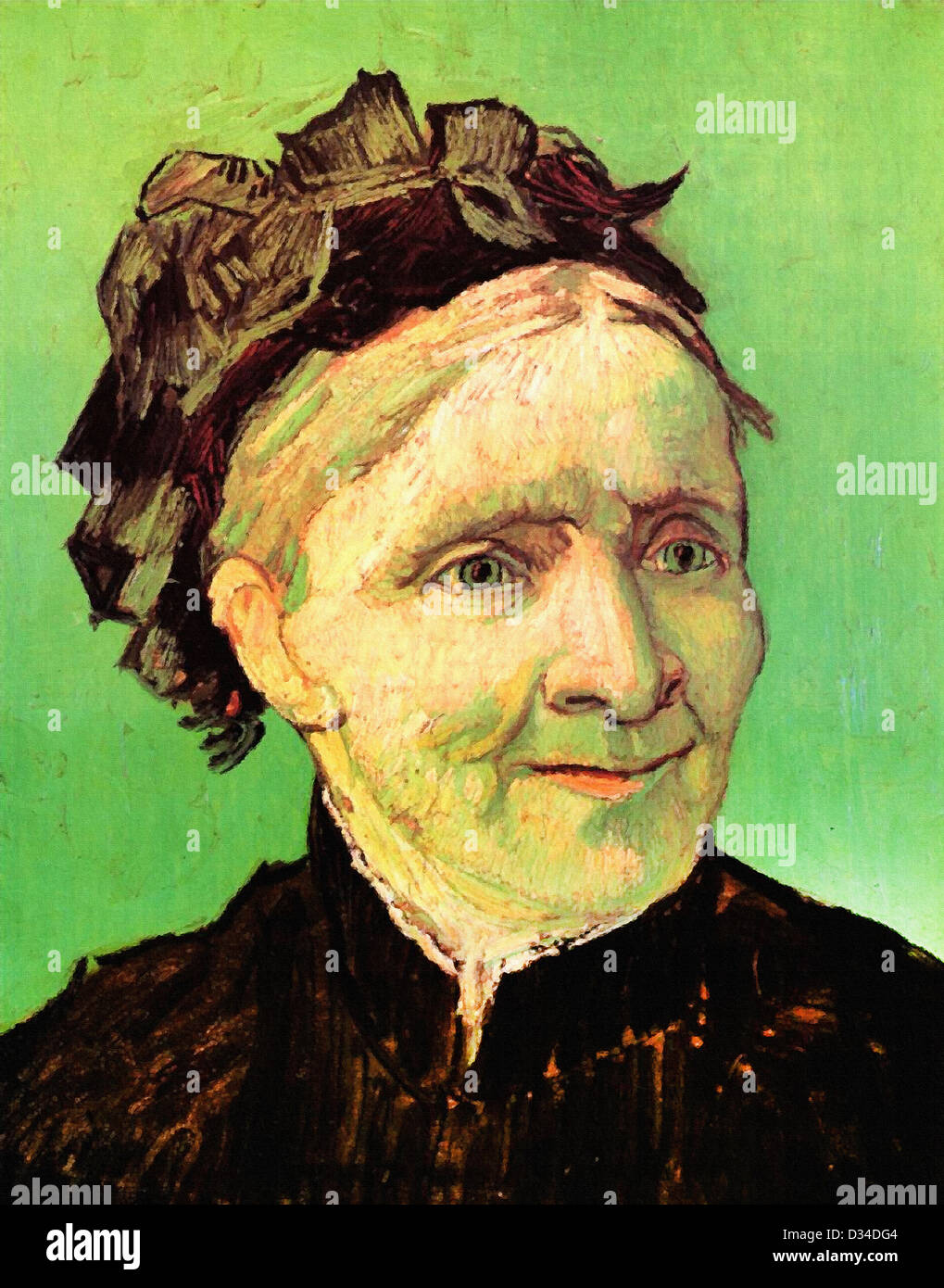 Vincent Van Gogh, Porträt der Mutter des Künstlers. 1888. Post-Impressionismus. Öl auf Leinwand. Ort der Schöpfung: Niederlande. Stockfoto