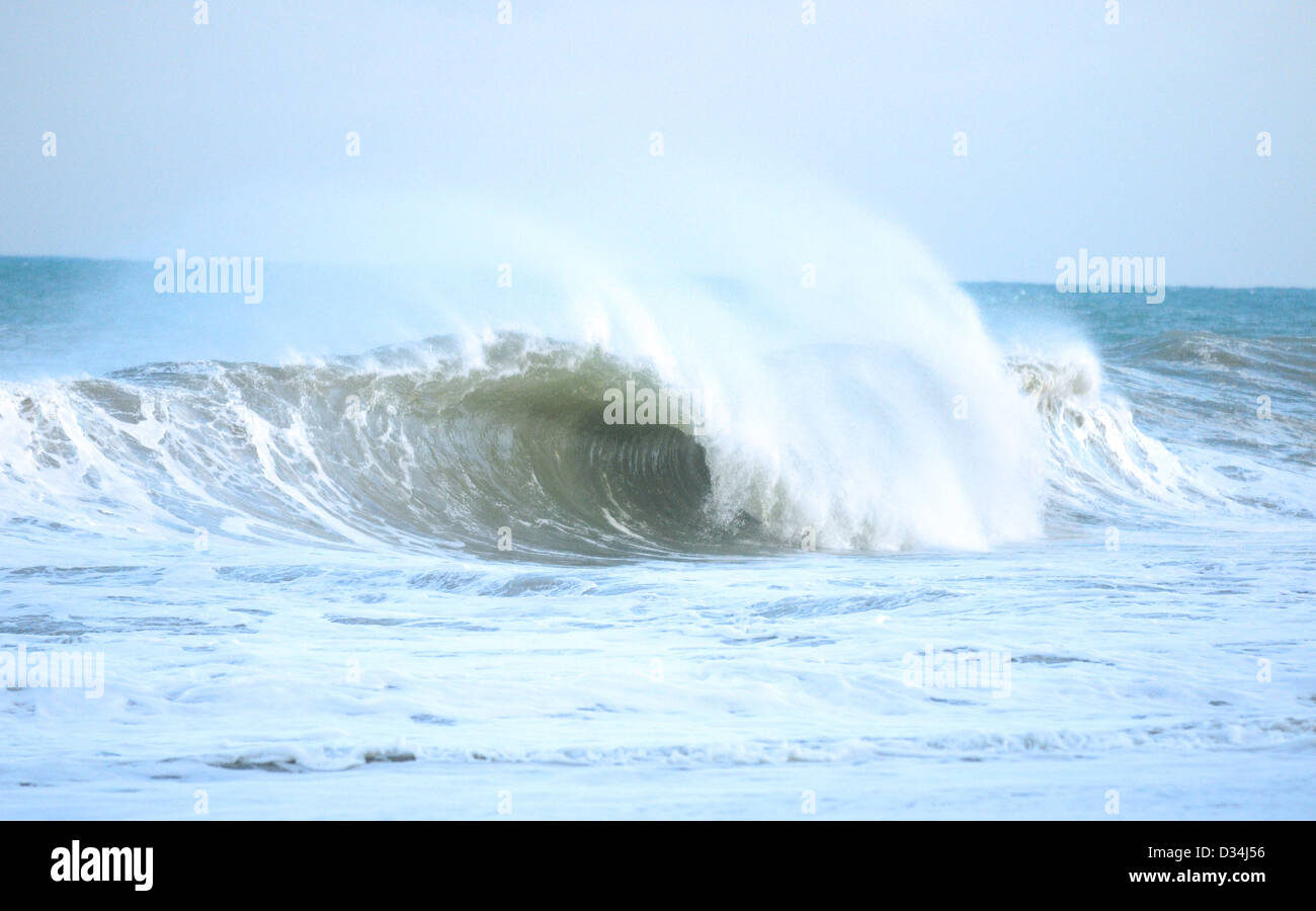 Ozeanwelle in Florida und raue Gewässer Stockfoto