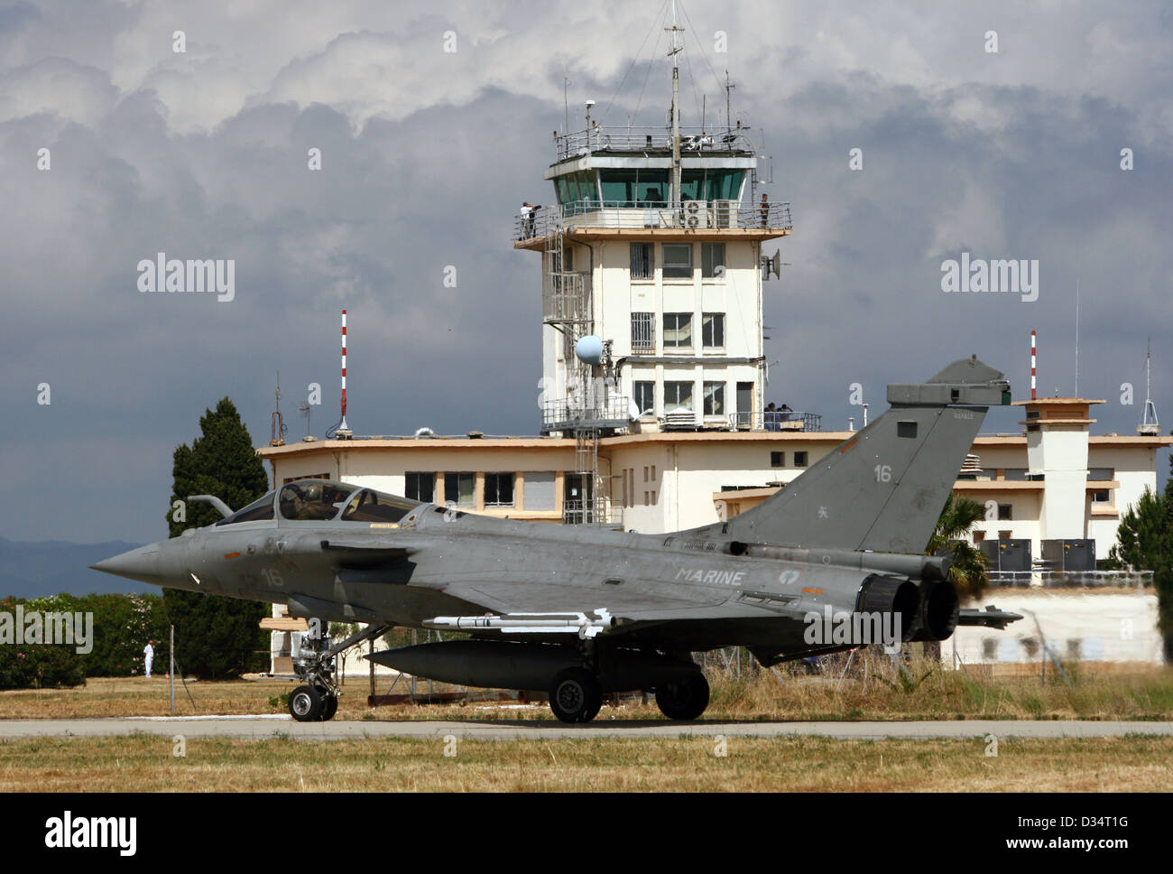 Kampfjet Rafale der französischen Marine Stockfoto