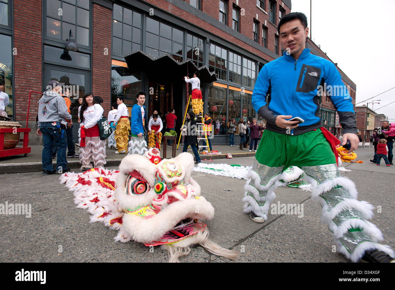 Chinese New Year fest. Stockfoto