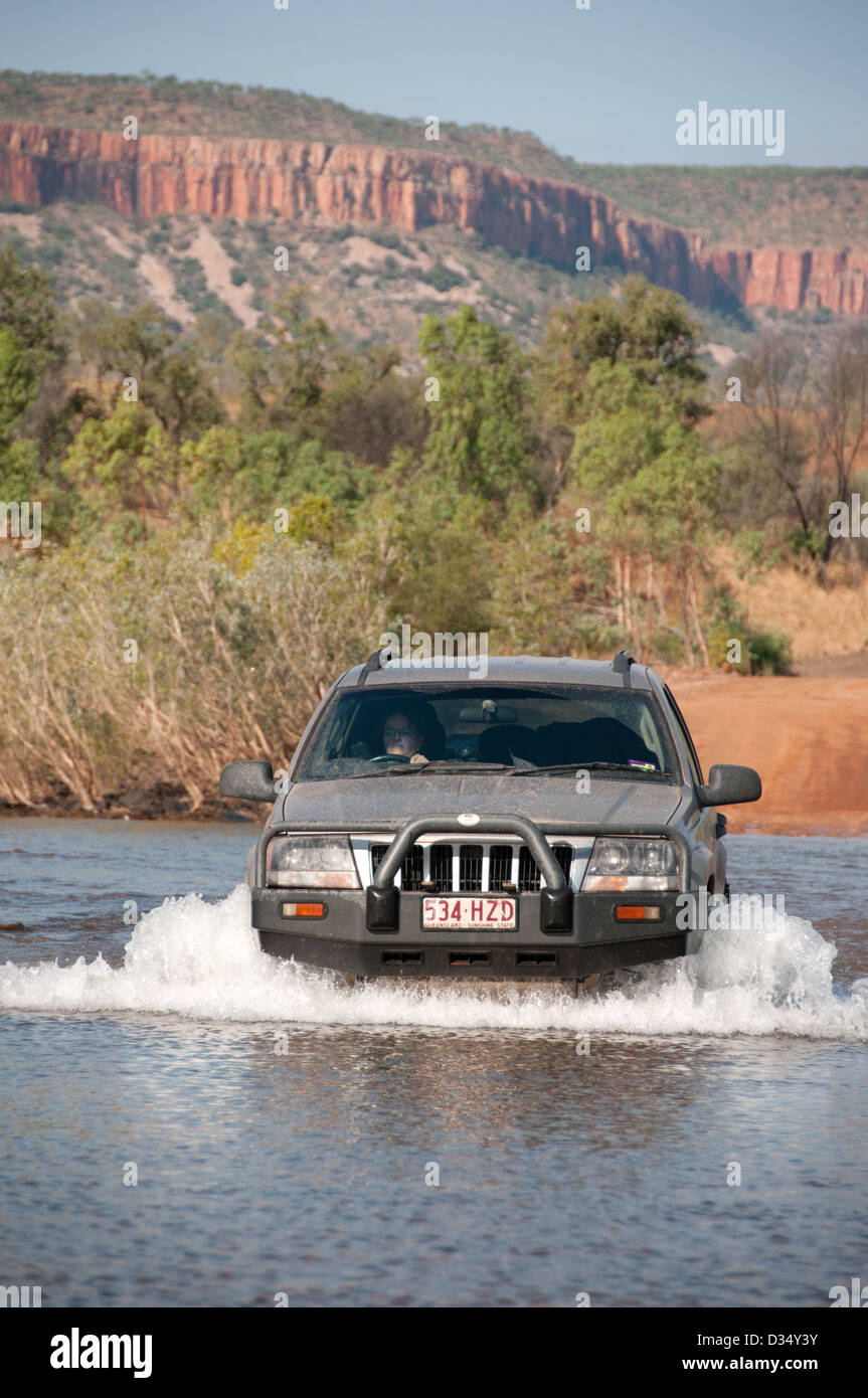 Reisen die Gibb River Road, Kimberleys, Western Australia, Australien Stockfoto