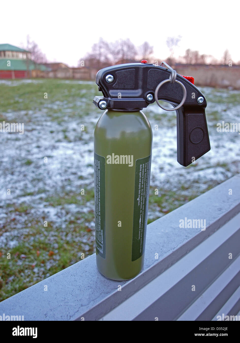 Special Forces CW Gasflasche Stockfoto