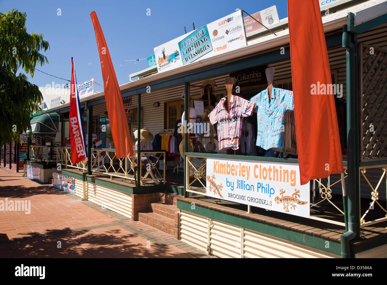 Chinatown, Broome, Western Australia, Australia Stockfoto
