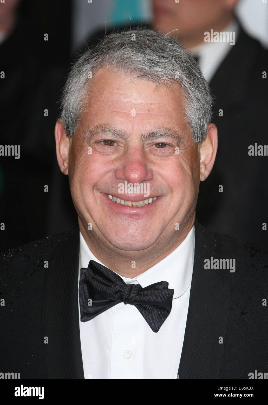 CAMERON MACKINTOSH EE BRITISH ACADEMY FILM AWARDS LONDON ENGLAND UK 10. Februar 2013 Stockfoto