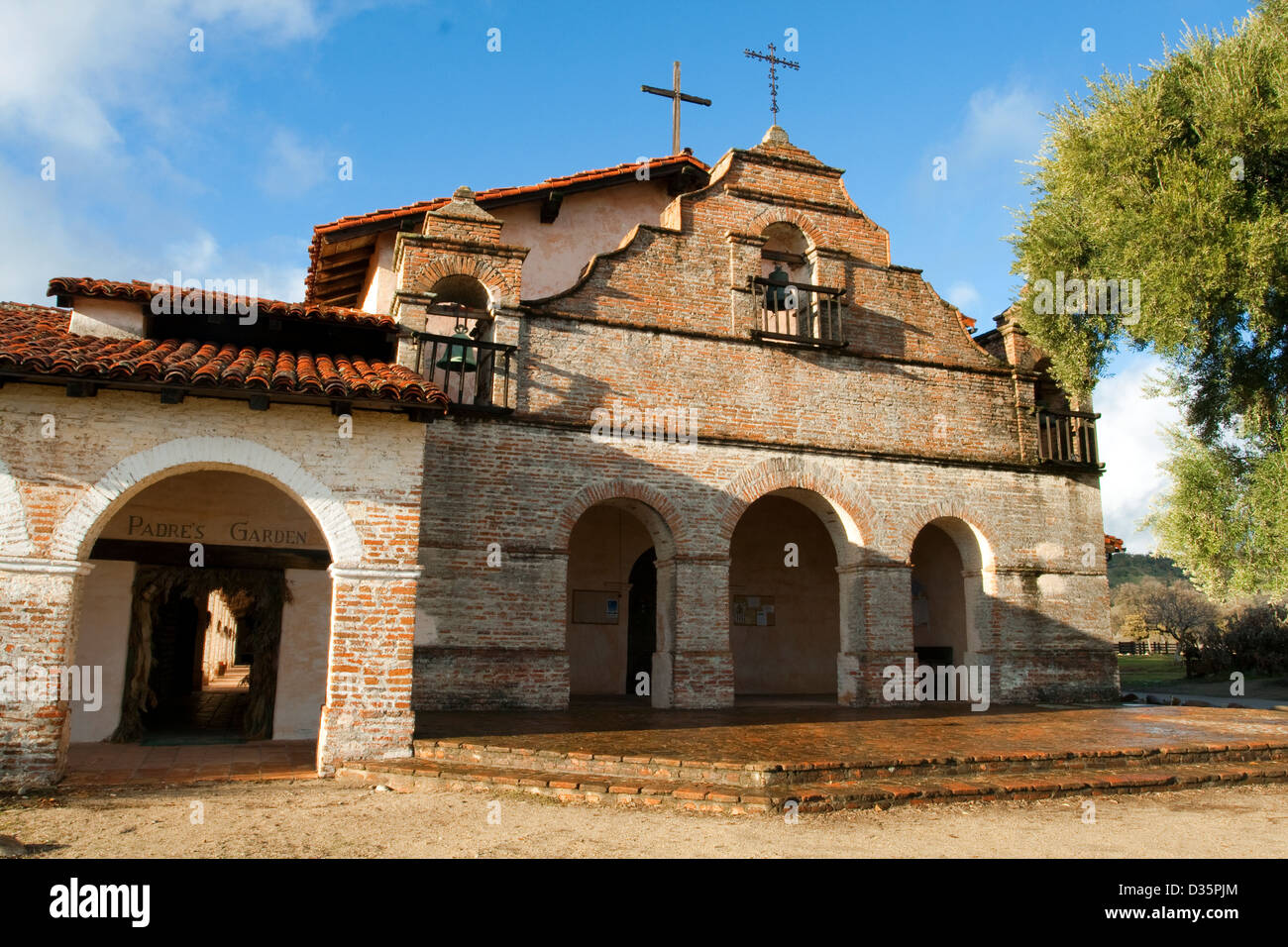 Mission San Antonio De Padua Stockfotografie Alamy
