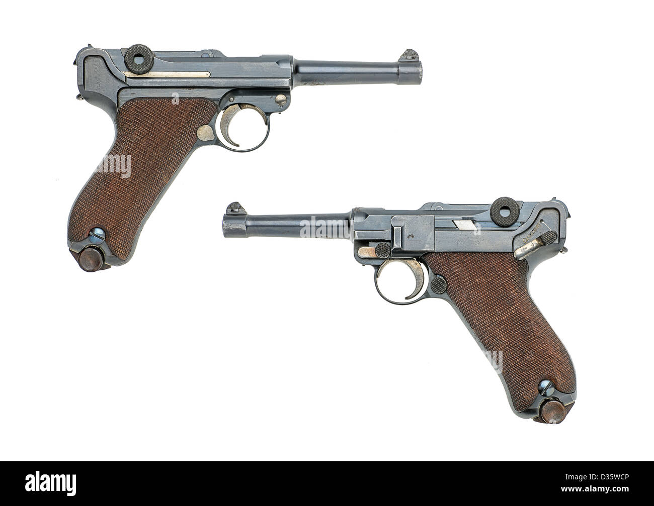 Deutsche Pistole Modell 1908 Stockfoto