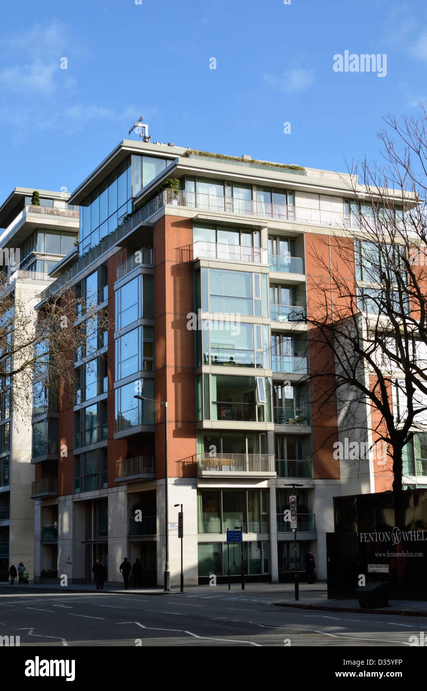 Die Apartments Knightsbridge, London, UK Stockfoto