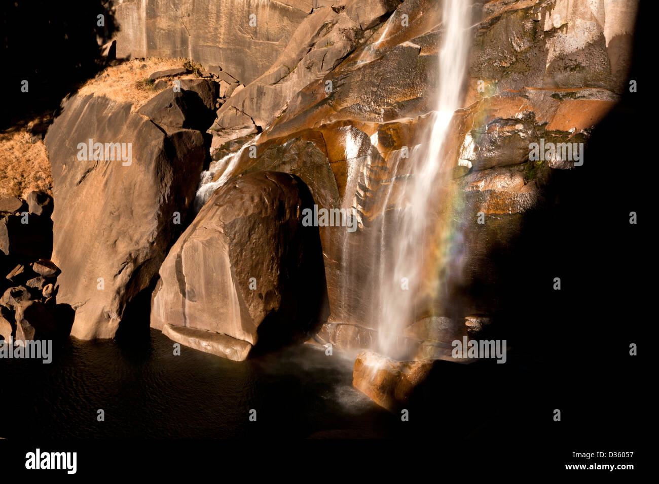 Vernal Falls, Yosemite-Nationalpark, Kalifornien, Vereinigte Staaten von Amerika, USA Stockfoto