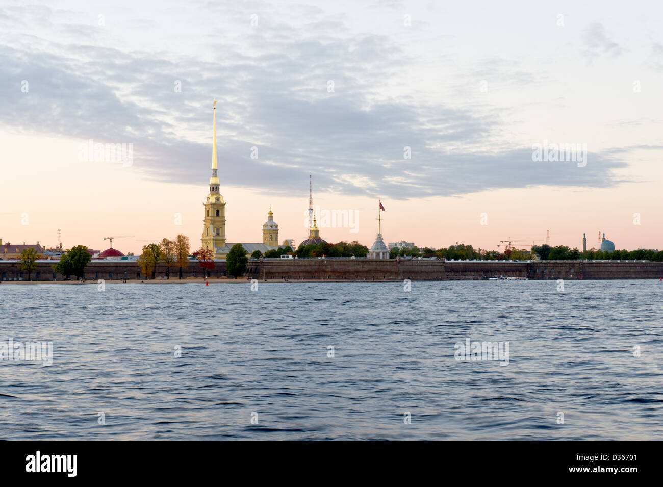 Peter und Paul Festung, Sankt Petersburg, Russland Stockfoto