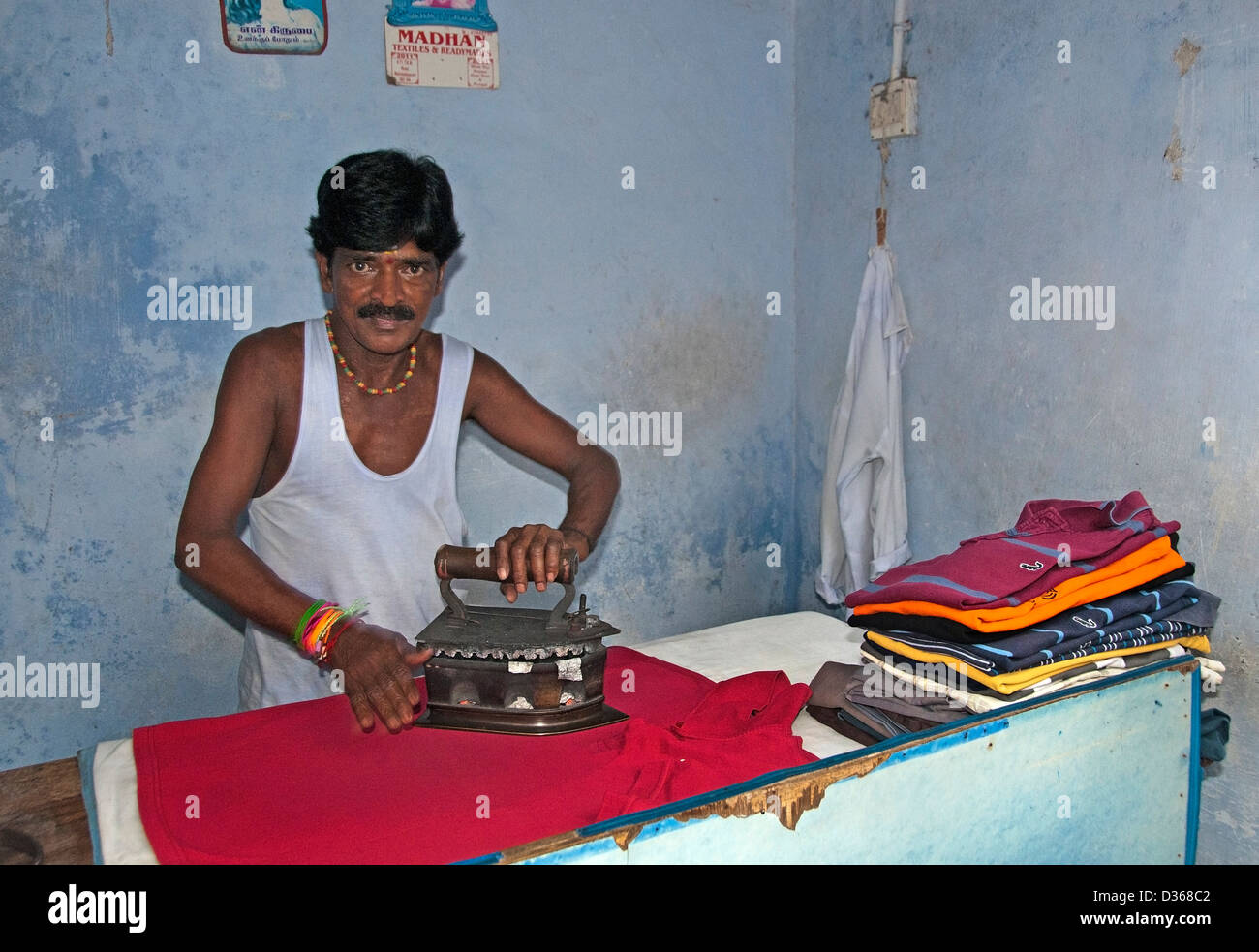 Covelong (Kovalam oder Cobelon) Indien Tamil Nadu Stockfoto