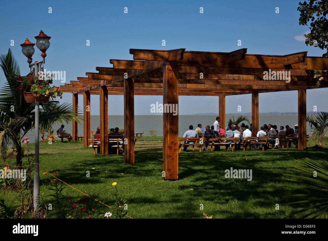 Lakeside, Tana-See, Bahir Dar, Äthiopien Stockfoto