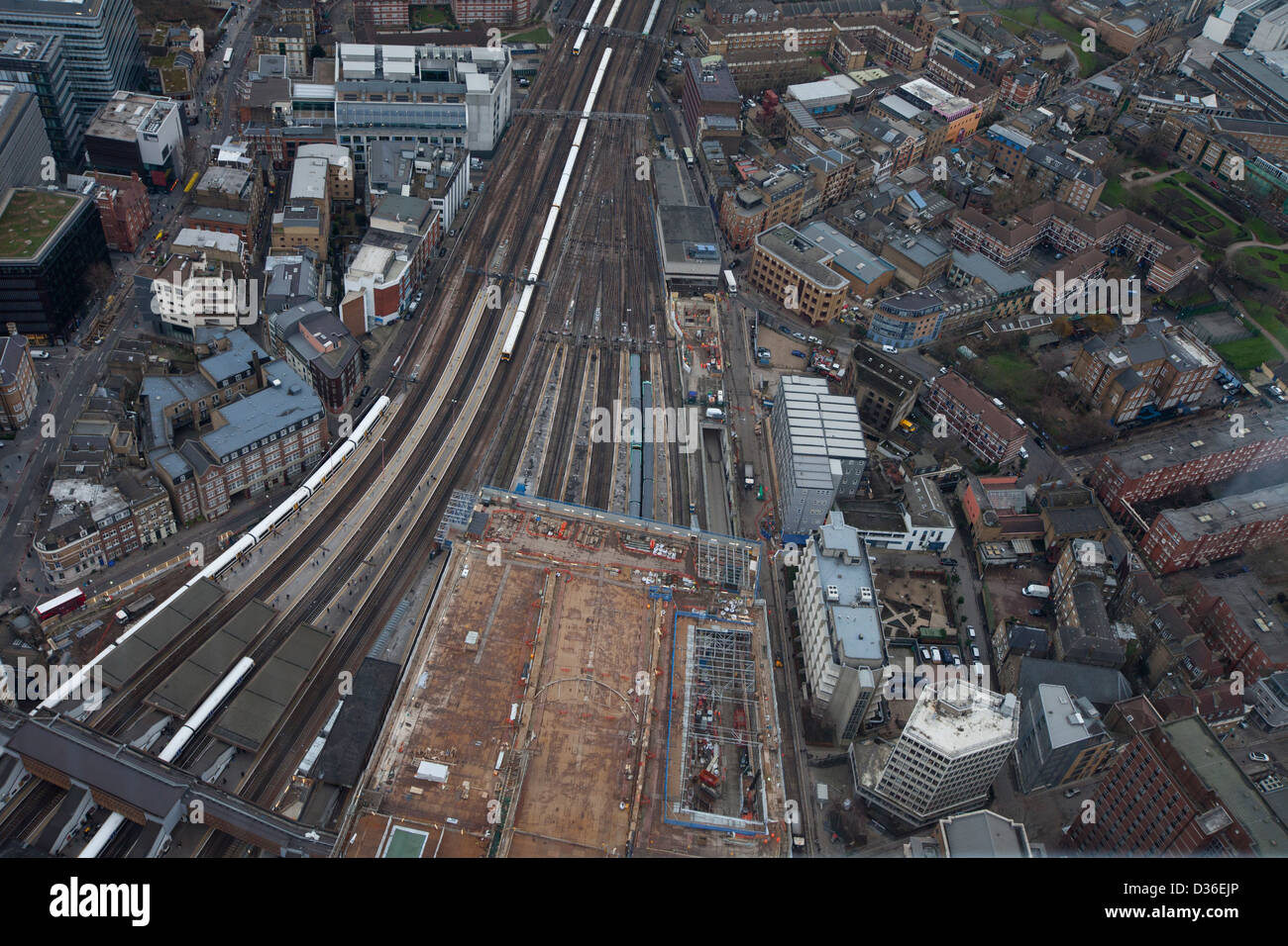 Ansicht von London aus die Scherbe Stockfoto