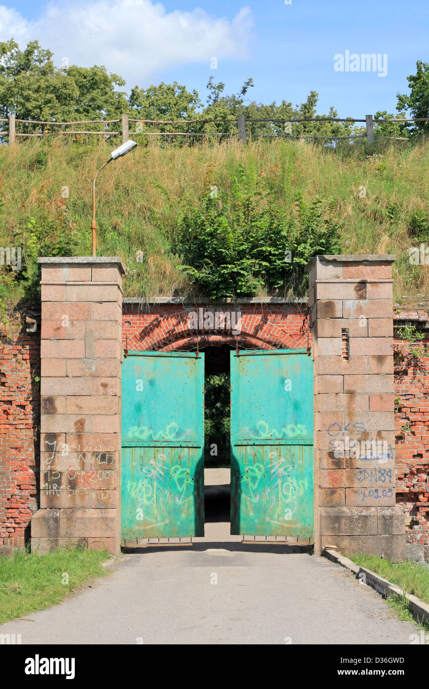 Festung aus der Kriegszeit Stockfoto