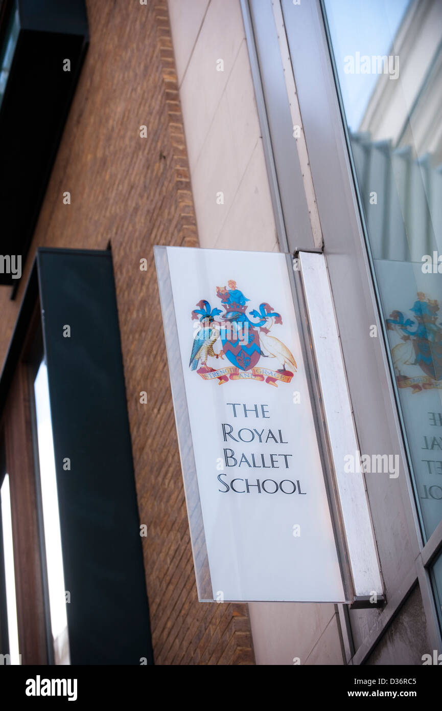 Die Royal Ballet School London HQ Stockfoto