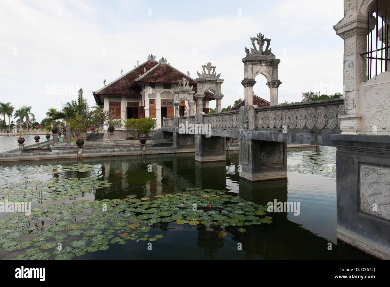 Taman Ujung Wasserpalast in Bali, Indonesien. Stockfoto