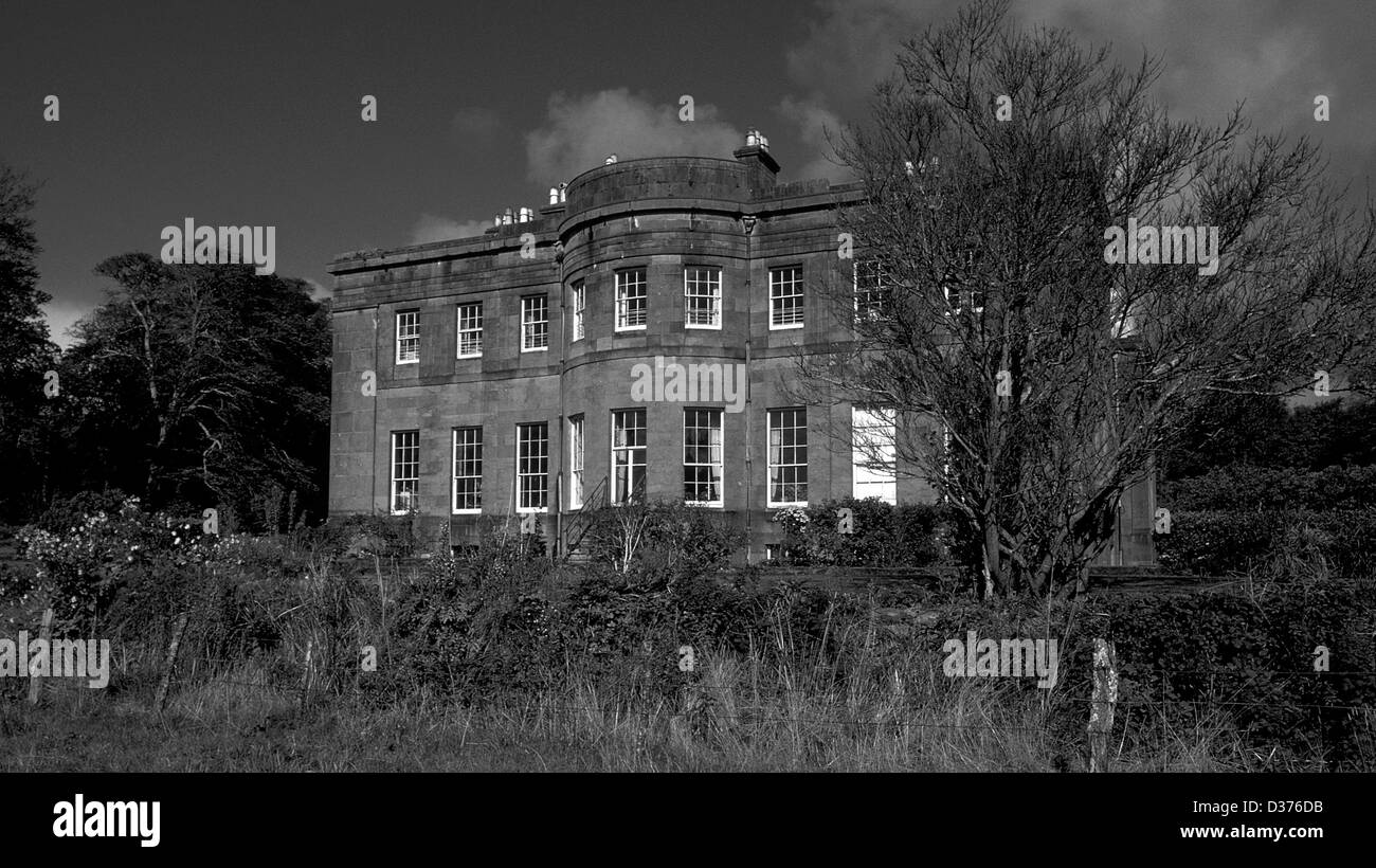 Lissadel House eine Neo-klassischen griechischen Stil Haus, wo die Gore Booth lebte und frequentiert von W.b, Co. Sligo, Irland Stockfoto
