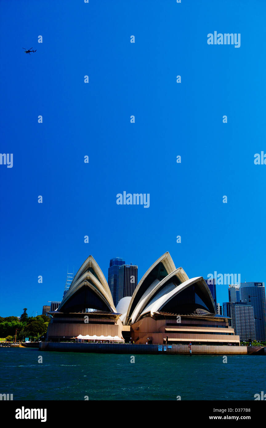 Sydney Opera House, Sydney Australien. Zentrum für darstellende Kunst Stockfoto