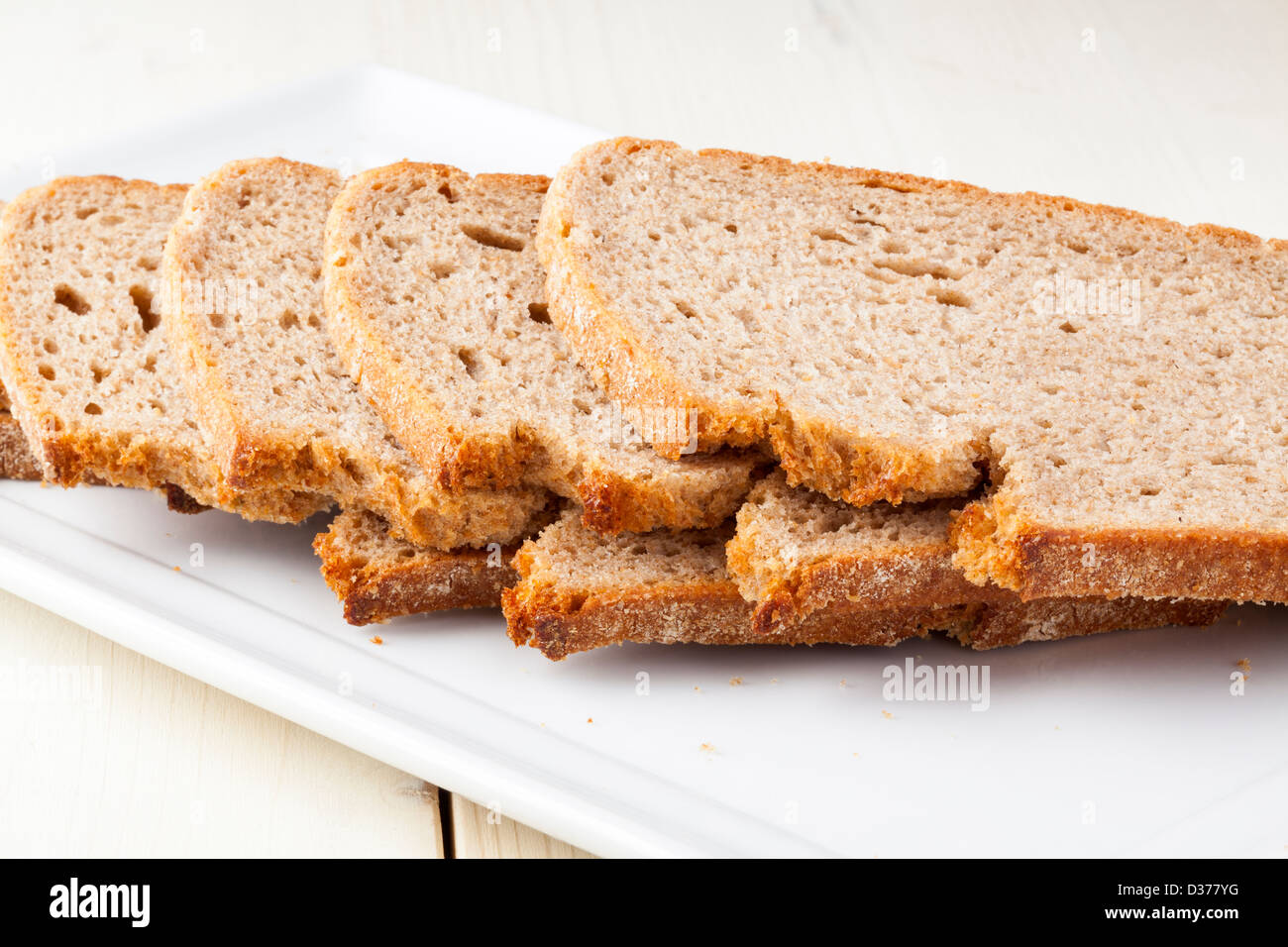 Schnittbrot Stockfoto