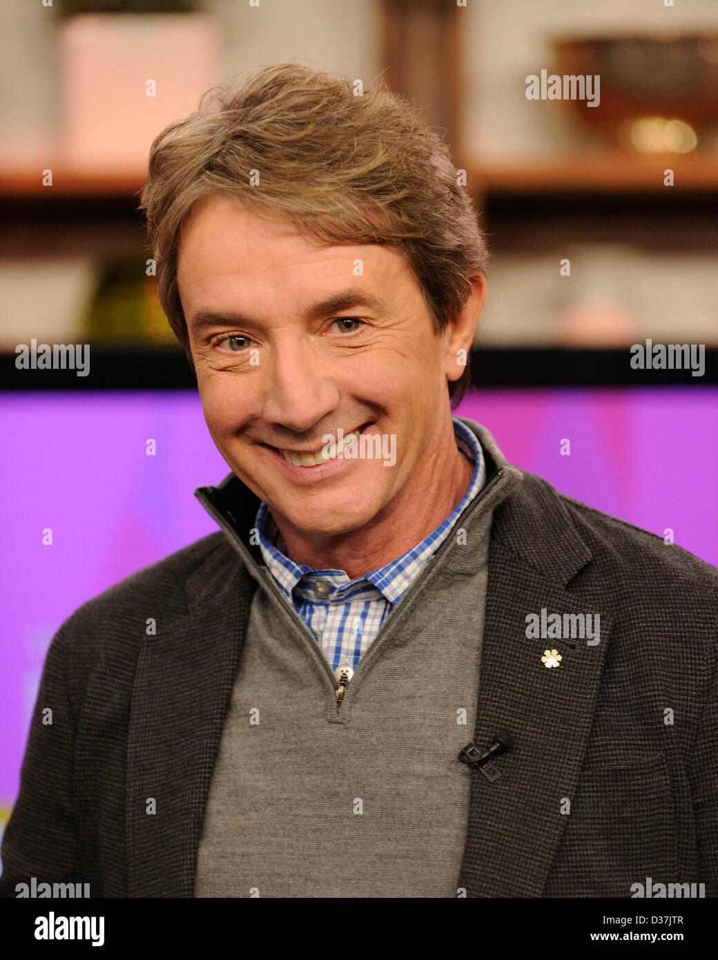 12. Februar 2013. Toronto, Kanada. EMMY und Tony Award-Winning kanadisches Symbol und lustigen Mann Martin Short erscheint auf CTV es The Marilyn Denis Show zum Interview. (DCP/N8N/ALAMY LIVE-NACHRICHTEN) Stockfoto