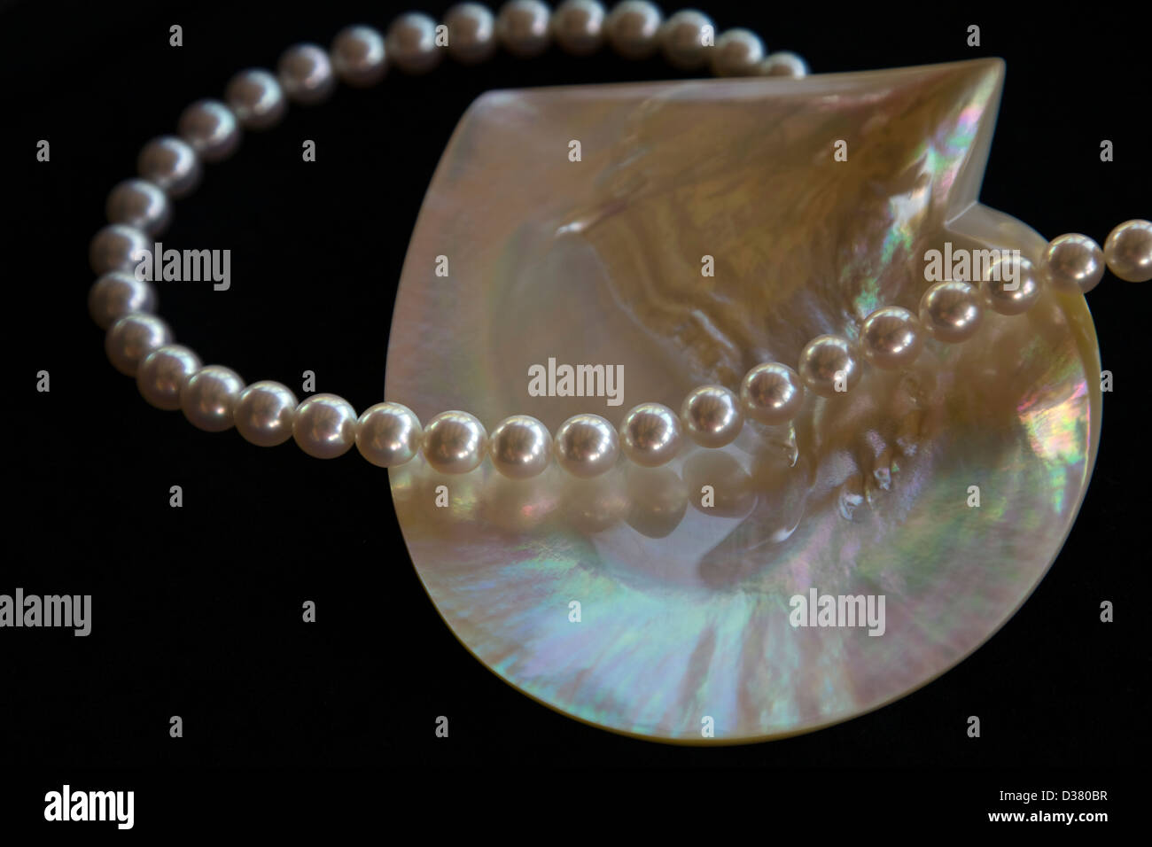 Broome Perlen auf dem Display an Paspaleys Perlen, Western Australia  Stockfotografie - Alamy