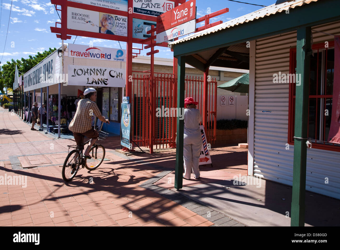 Chinatown, Besen, Westaustralien Stockfoto