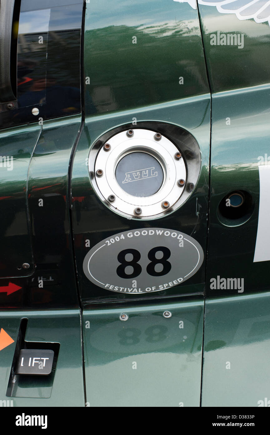 Bentley Formel 1 Rennsport Auto Tankdeckel Stockfotografie - Alamy
