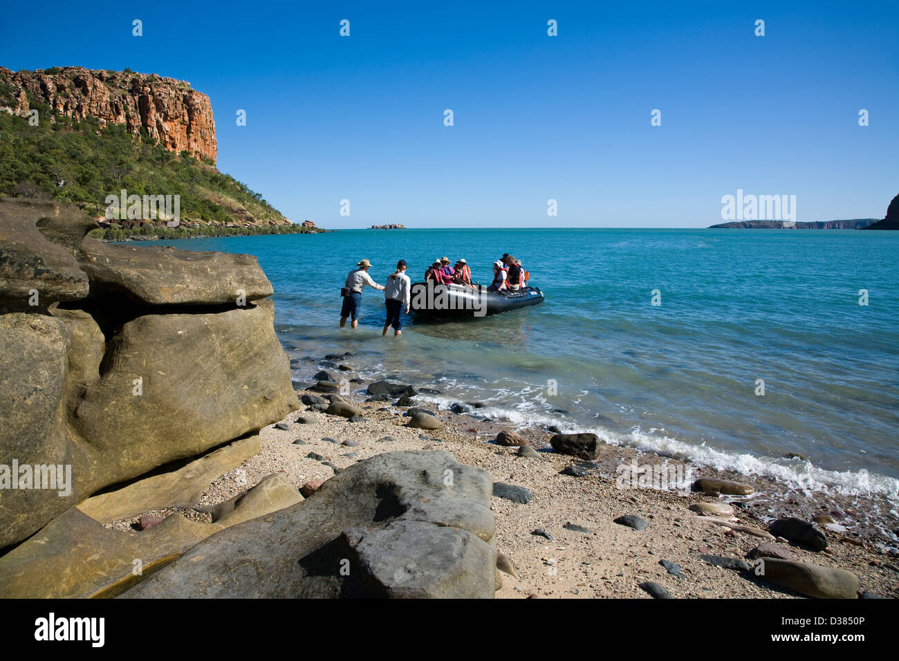 Raft Punkt, Collier Bay, Westaustralien. Stockfoto