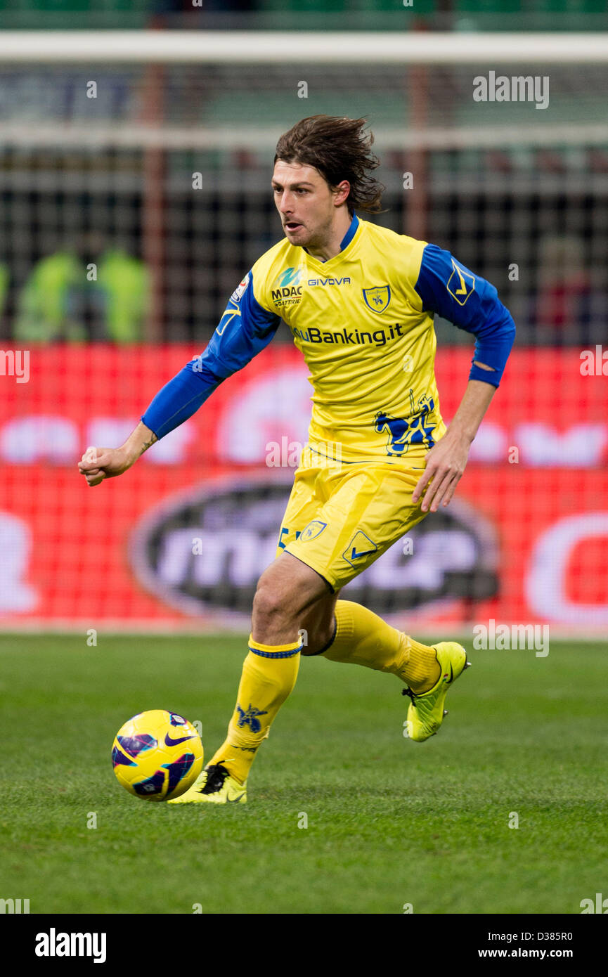Francesco Acerbi (Chievo), 10. Februar 2013 Fußball / Fußball