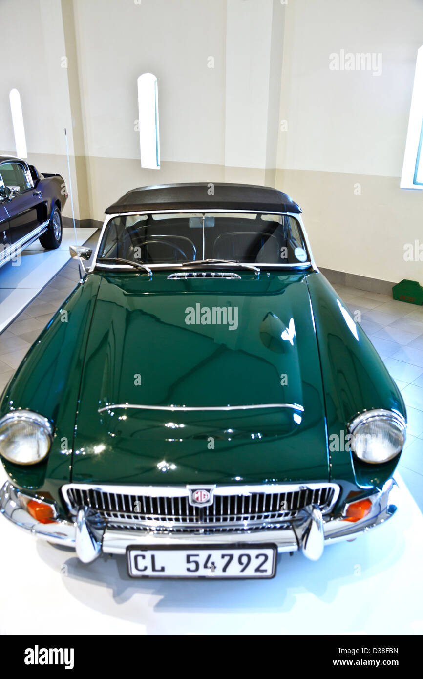 Eine Sammlung von klassischen historischen Motorsport-Auto Stockfoto