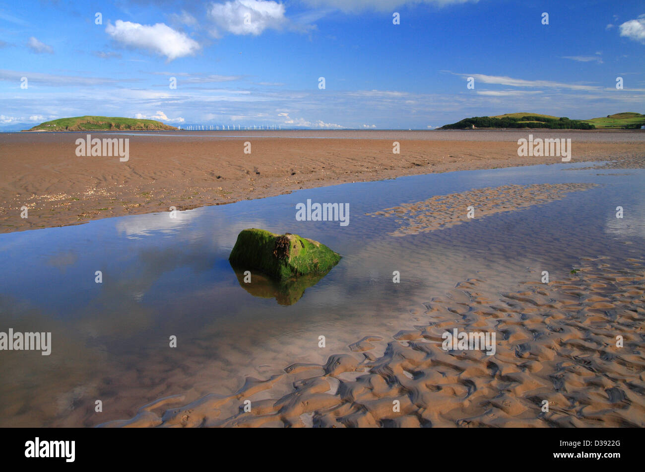 Auchencairn Bay, Stewartry Ostküste, Dumfries and Galloway, Schottland Stockfoto