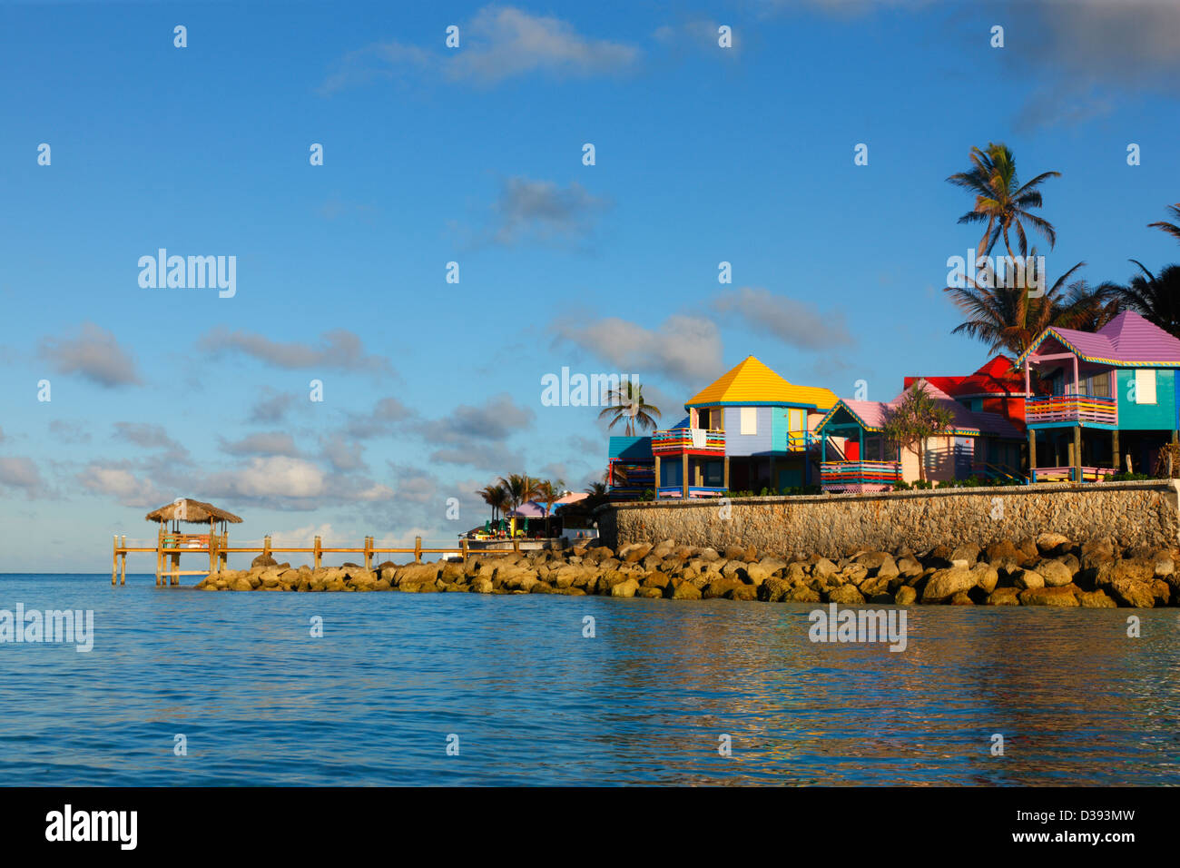 Nassau Bahamas - Compass point Stockfoto