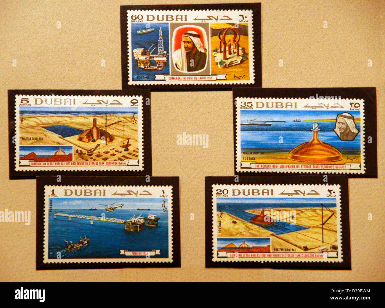 Dubai stamp Fotos und Bildmaterial in hoher Auflösung Alamy