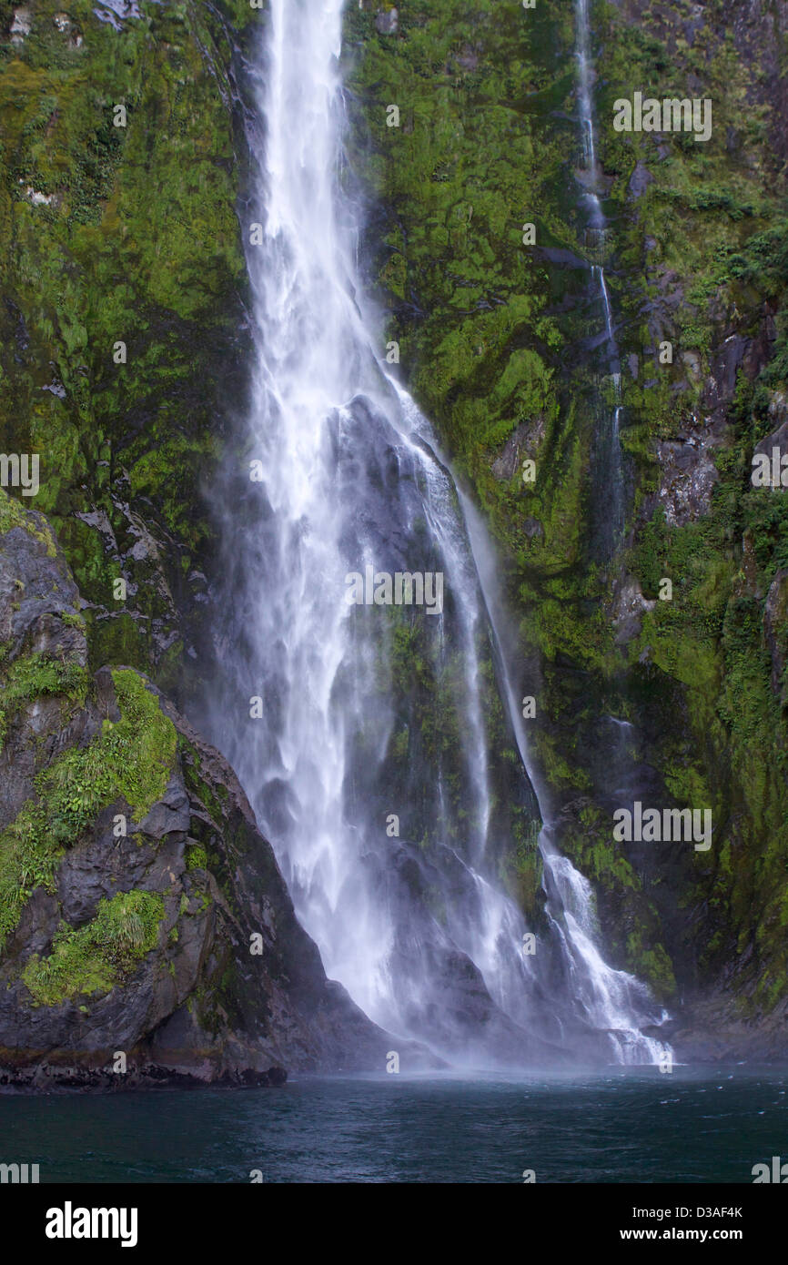 Milford Sound Südinsel Neuseeland Reisen Stockfoto