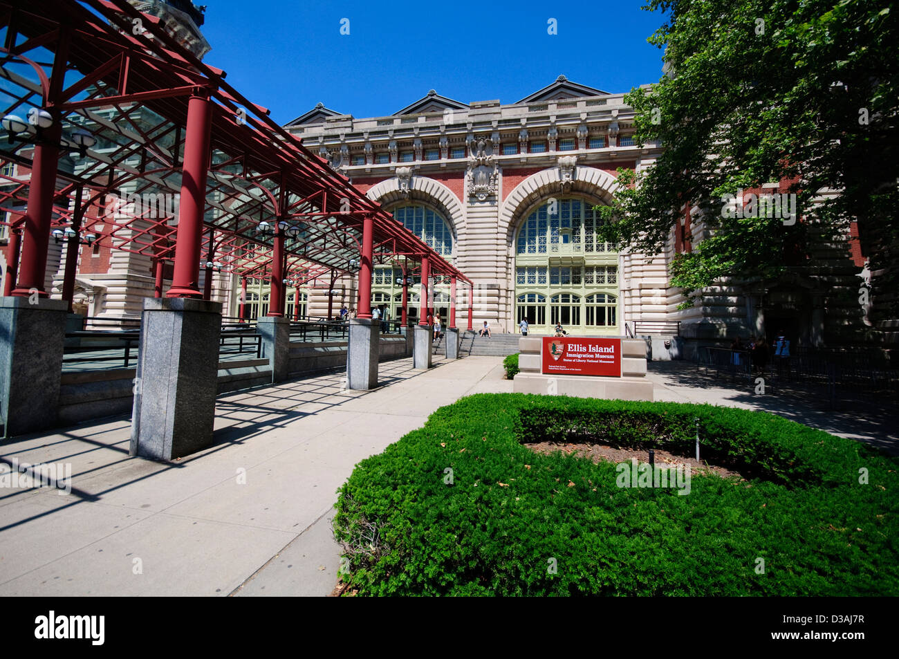 USA, New York, Ellis Island, Ellis Island Immigration Museum Stockfoto