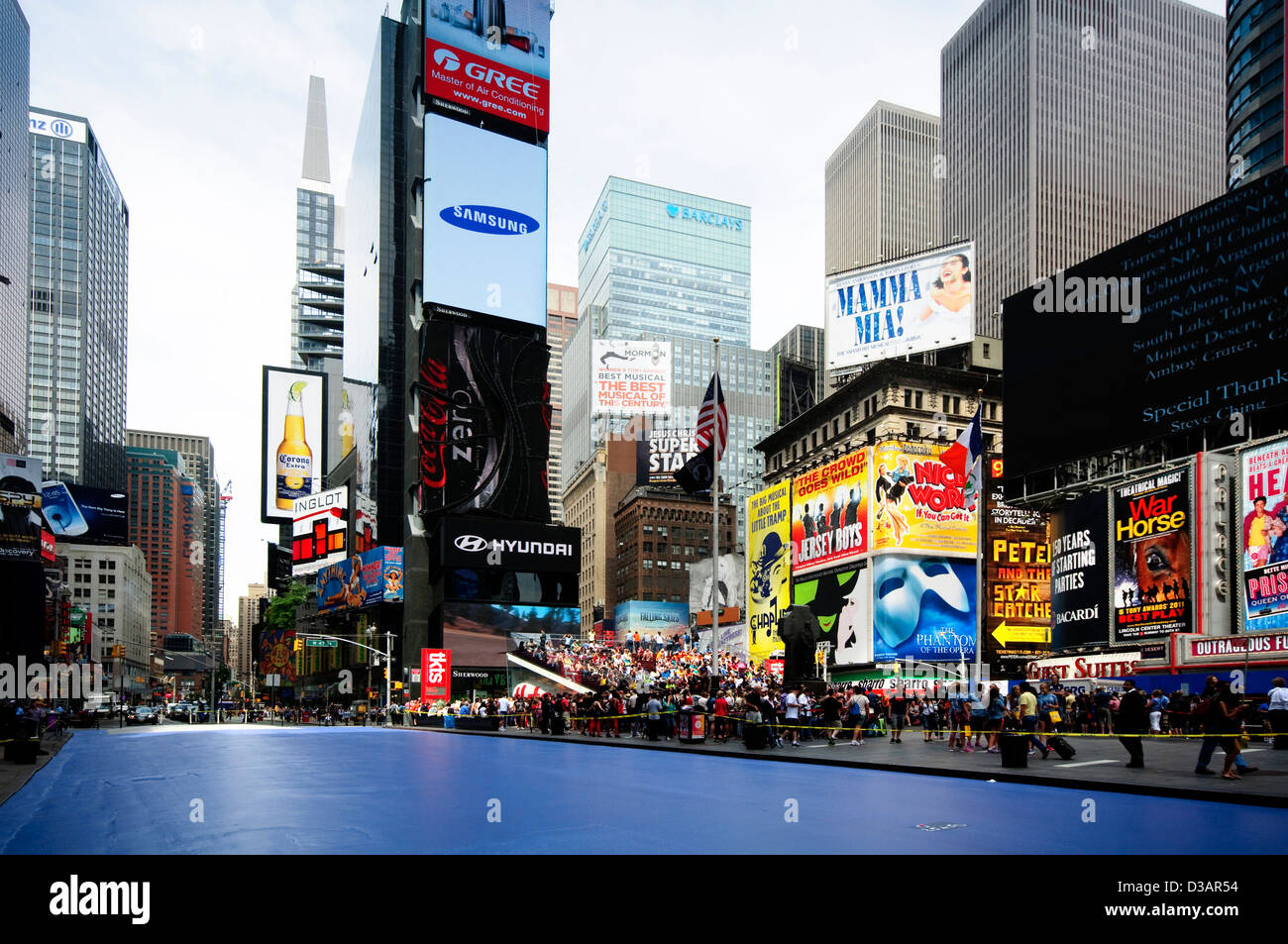 USA, New York City, Manhattan, Times Square Stockfoto