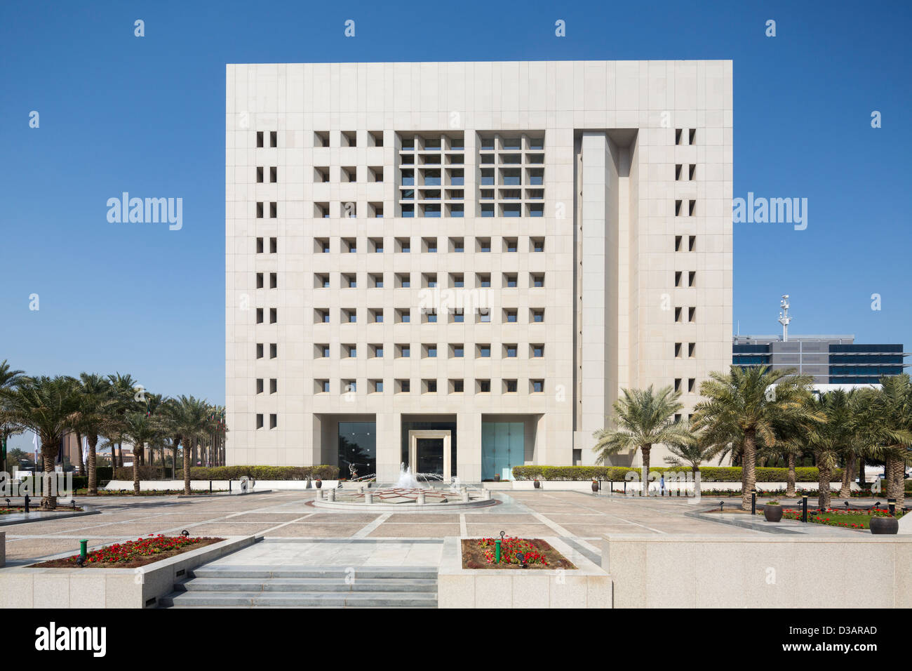 Arabische Organisation Hauptsitz, Shuwaykh, Kuwait-Stadt, Kuwait Stockfoto