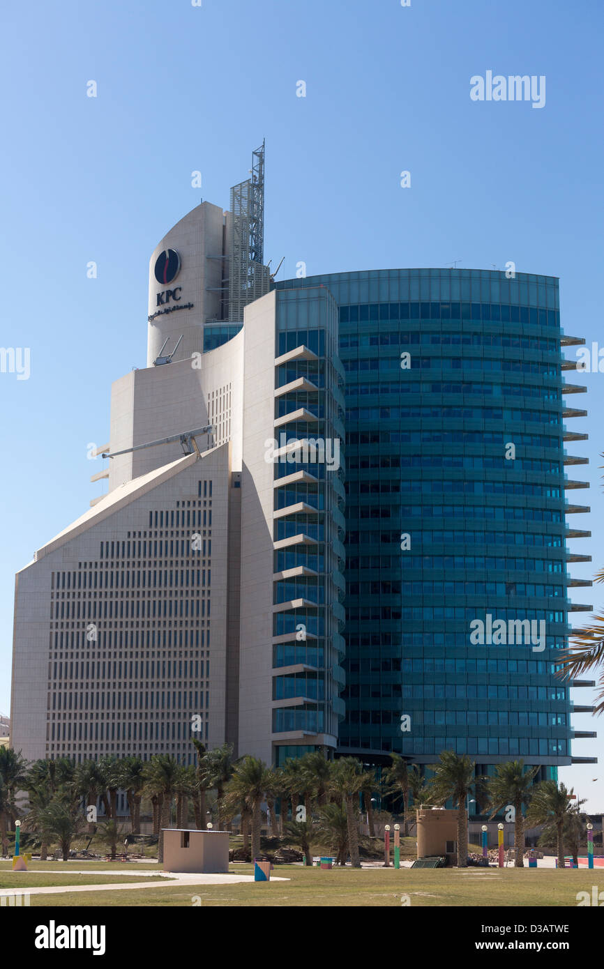 Ministerium für Öl und Kuwait Petroleum Corporation Hauptsitz, Kuwait-Stadt, Kuwait Stockfoto